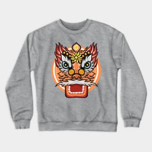 Funky Chinese Dragon Crewneck Sweatshirt